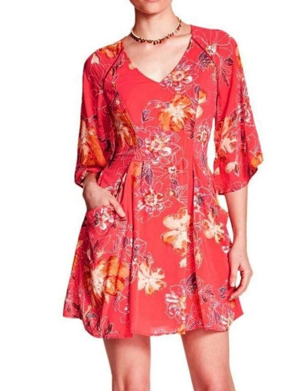Free People All Eyes On You Mini Swing Dress